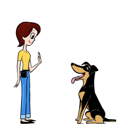 dog obedience clipart